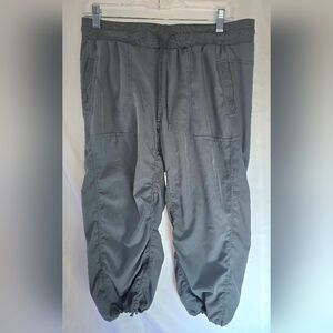 Womens Capri Charcoal Joggers